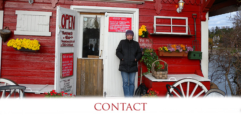 Contact Jackie Ballantyne - photograph Helsinki 2009